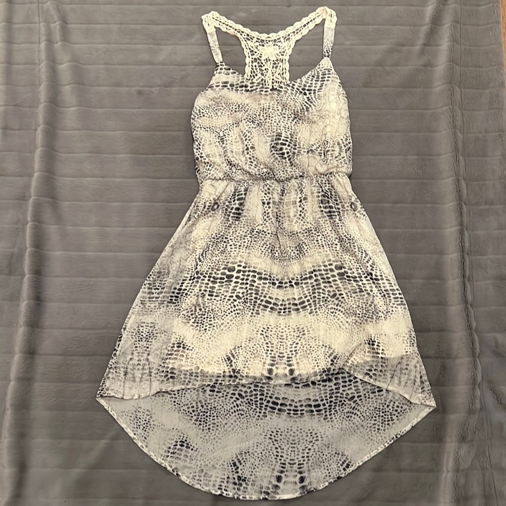 Summer high low dress. Size S